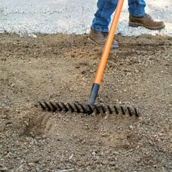 Leonard Straight Rake With Forged Steel Head And Composite Handle 13 Leonard Straight Rake With Forged Steel Head And Composite Handle -Gardening Supplies cs16 4 1