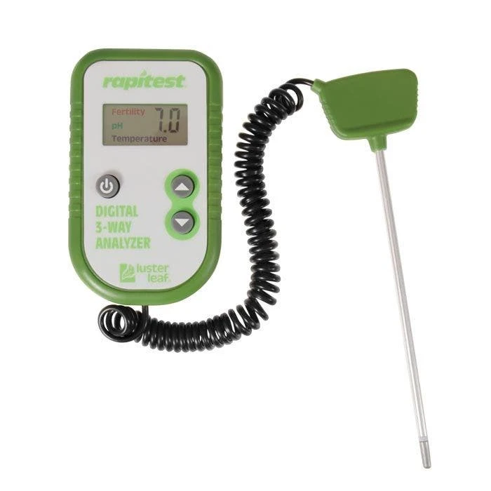 Digital 3-Way Soil Analyzer 3 Digital 3-Way Soil Analyzer