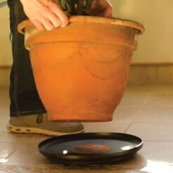 Down Under Plant Turner, 12-inch Rotating Saucer -Gardening Supplies dupt12 4