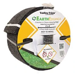 New Products 9 Earth Edge Rubber Edging Roll Black