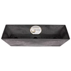 Self-Watering Ella ArtStone Flower Box 21.5" X 6.5" -Gardening Supplies es36228 3