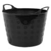 Tuff Flex Tub 7 Gallon Black -Gardening Supplies f7 bk 1