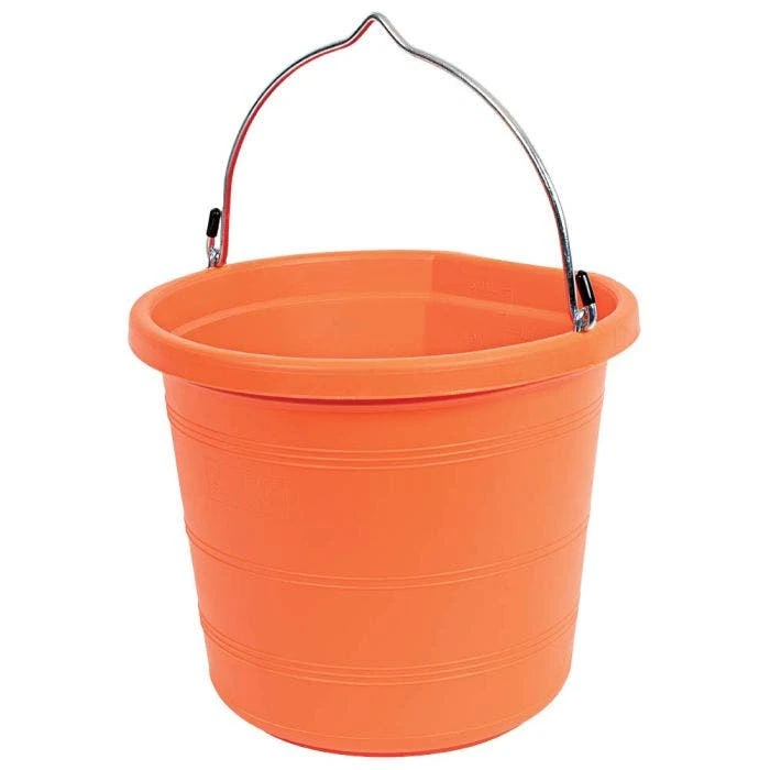 5 Gallon Heavy Duty Orange Flatback Bucket 3 5 Gallon Heavy Duty Orange Flatback Bucket