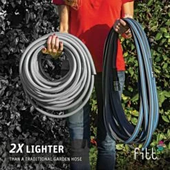 FITT Force™ Pro Commercial-Grade Lay Flat Hose, 3/4-Inch Diameter, 100-Foot Length -Gardening Supplies ffp53400 5