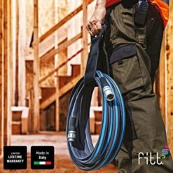 FITT Force™ Pro Commercial-Grade Lay Flat Hose, 3/4-Inch Diameter, 100-Foot Length -Gardening Supplies ffp53400 7