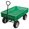 Leonard Green Utility Wagon, Flat-Free Tires, 30in X 46in X 7.5in Tray -Gardening Supplies fgw45g