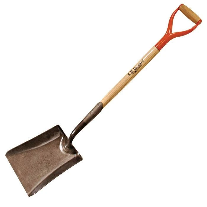 Leonard Forged Square Point Shovel With D-Grip Handle 3 Leonard Forged Square Point Shovel With D-Grip Handle