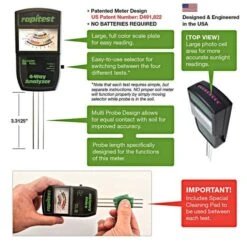 Electronic 4-Way Soil Analyzer Meter -Gardening Supplies fw1880 2