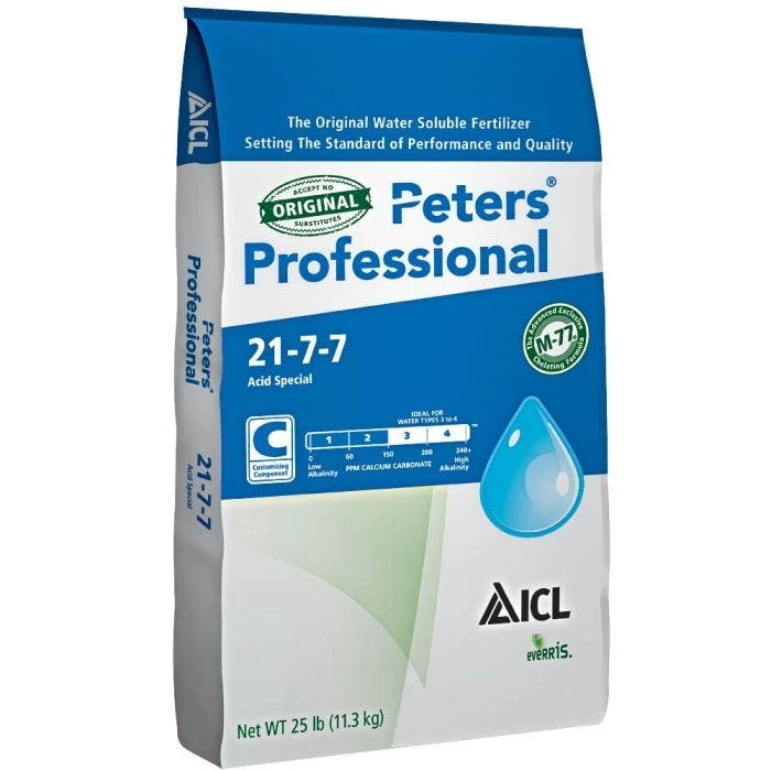 Peters Professional Acid Special Fertilizer 21-7-7 3 Peters Professional Acid Special Fertilizer 21-7-7
