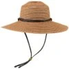 Sloggers Womens Braided Wide Brim Hat Brown -Gardening Supplies ghb01