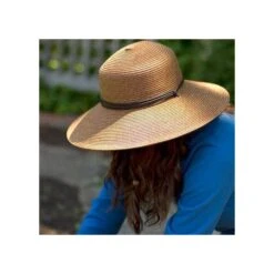 Sloggers Womens Braided Wide Brim Hat Brown -Gardening Supplies ghb01 7