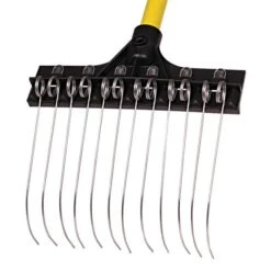 Groundskeeper II Shrub Rake, 9in Span