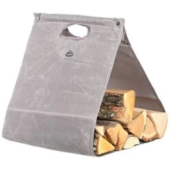 Waxed Canvas Log Carrier 9 Waxed Canvas Log Carrier -Gardening Supplies gt204am