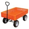 Leonard Orange Utility Wagon, 30in X 46in X 7.5in Tray -Gardening Supplies gw45
