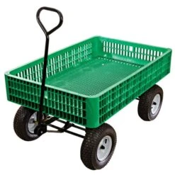 Gardening Supplies 29 Leonard Green Utility Wagon, 30in X 46in X 7.5in Tray