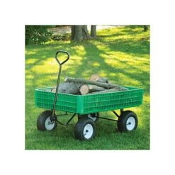 Leonard Green Utility Wagon, 30in X 46in X 7.5in Tray -Gardening Supplies gw45g 4