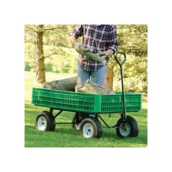 Leonard Green Utility Wagon, 30in X 46in X 7.5in Tray -Gardening Supplies gw45g 5