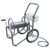 2 Wheel Commercial Grade Hose Reel Cart Bronze 300ft Capacity