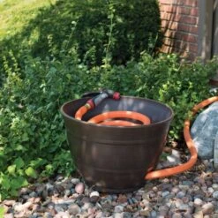 Aged Bronze Hose Pot 13 Aged Bronze Hose Pot -Gardening Supplies hp1924 3