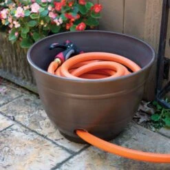 Aged Bronze Hose Pot 16 Aged Bronze Hose Pot -Gardening Supplies hp1924 6