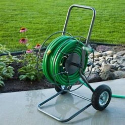 Yard Butler 2-Wheel EZ Hose Cart -Gardening Supplies ht2ez 2