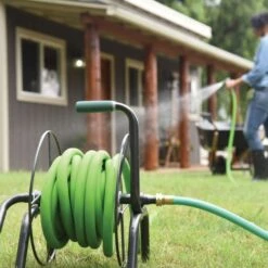 Handy Reel Portable 2-in-1 Hose Reel -Gardening Supplies ihr 1slv live 4