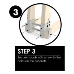 Outdoor Log Storage Brackets -Gardening Supplies iwrb 12am 7 1