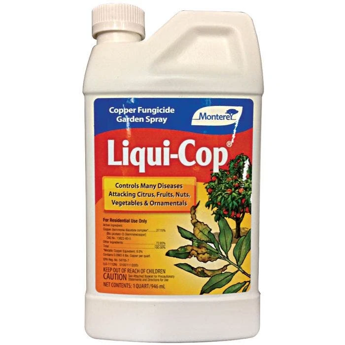 Liqui Cop Liquid Copper Fungicide 1 Quart 3 Liqui Cop Liquid Copper Fungicide 1 Quart
