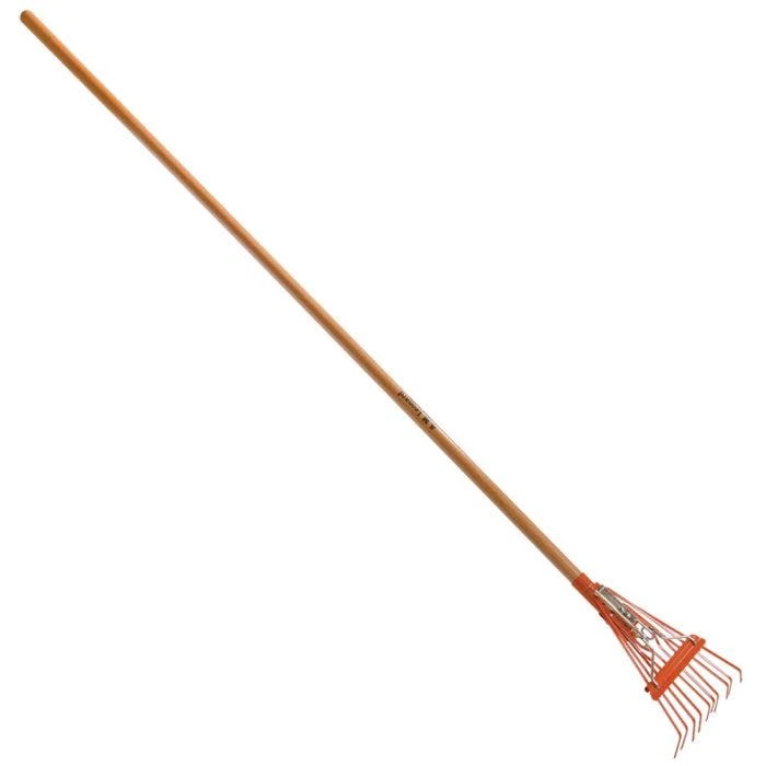 Leonard Narrow Shrub Rake, 54in Handle 4 Leonard Narrow Shrub Rake, 54in Handle - Image 2