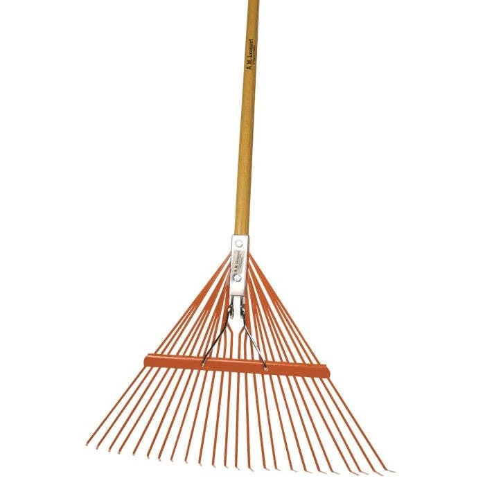 Steel 24 Tine Spring Rake By A.M. Leonard, Lifetime Warranty 4 Steel 24 Tine Spring Rake By A.M. Leonard, Lifetime Warranty - Image 2