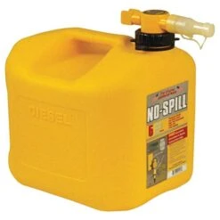 No-Spill CARB Fuel Can - Yellow 5 Gallon