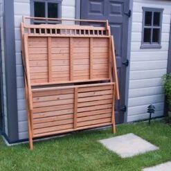 Hemlock Foldable Potting Bench -Gardening Supplies pb01 2