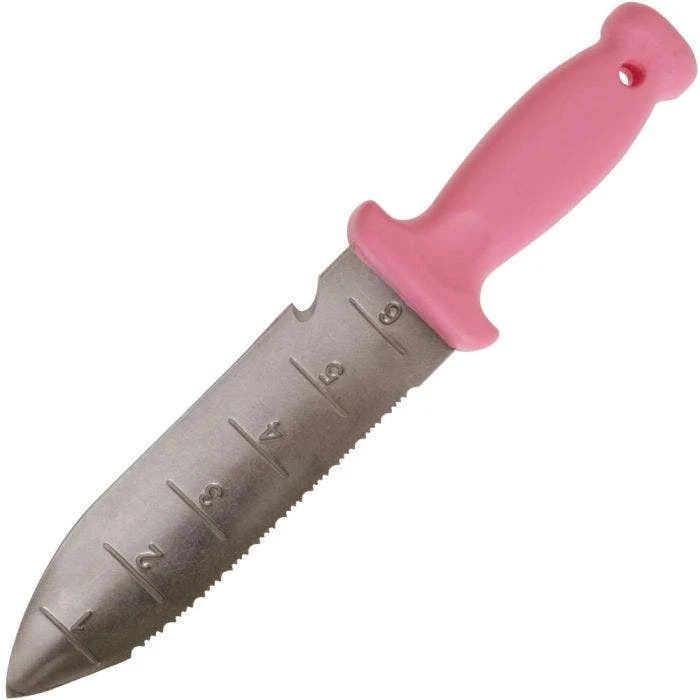 Pink Leonard Deluxe Soil Knife And Traditional Bypass Pruner With Sheath 7 Pink Leonard Deluxe Soil Knife And Traditional Bypass Pruner With Sheath - Image 5