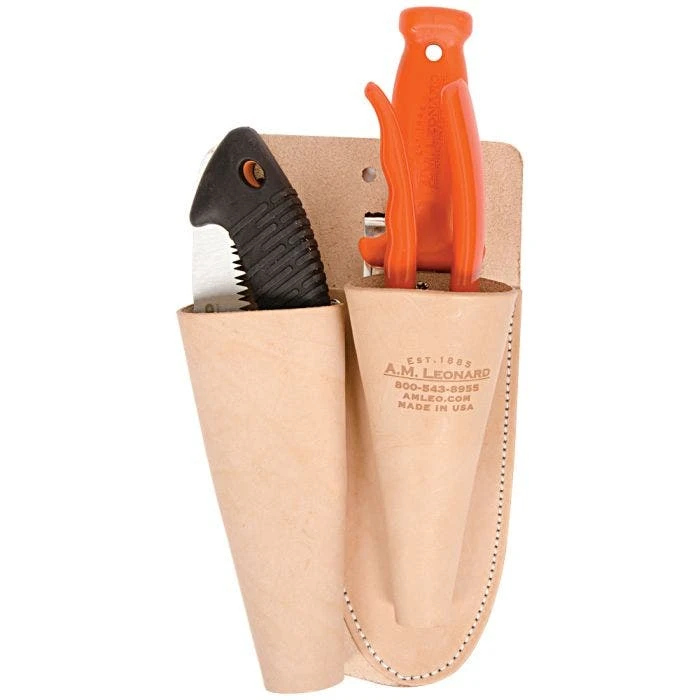 Leonard Deluxe Soil Knife, Pruner, Saw And Sheath Combo 4 Leonard Deluxe Soil Knife, Pruner, Saw And Sheath Combo - Image 2