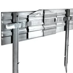 Permaloc Aluminum Edging, Set Of 6 Sections, 5 Colors -Gardening Supplies pml8 2 1