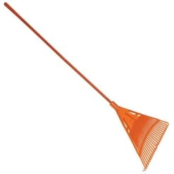 Leonard Poly Lawn Rake With Composite Handle 24 Inch Head