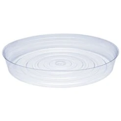 21in Clear Plastic Pot Saucer