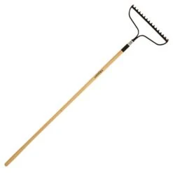 Leonard Bow Rake With Forged Steel Head And Ash Handle -Gardening Supplies r16 3 1