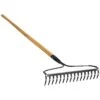Leonard Bow Rake With Forged Steel Head And Ash Handle 2 Leonard Bow Rake With Forged Steel Head And Ash Handle -Gardening Supplies r16 6