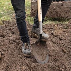 Leonard Round Point, Open Back Shovel With 48in Ash Handle -Gardening Supplies rps 3