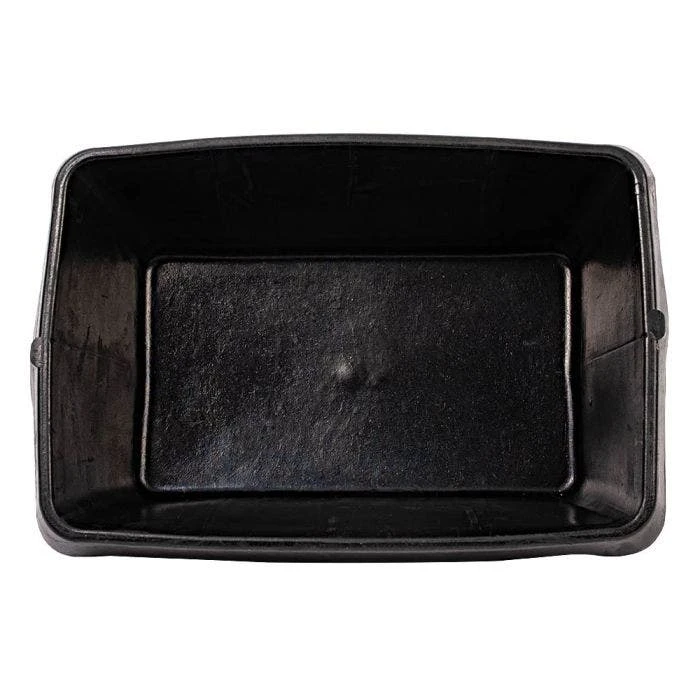 5.25 Gallon Square Rubber Tub 3 5.25 Gallon Square Rubber Tub