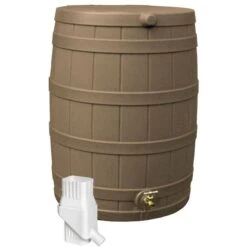 RAIN WIZARD 50 W/DIVERTER KIT KHAKI