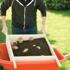 Wheelbarrow Sifter For Compost And Soil -Gardening Supplies s22 5