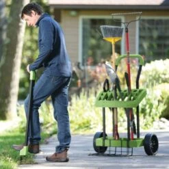 Vertex Super Duty Lawn And Garden Tool Box On Wheels 15 Vertex Super Duty Lawn And Garden Tool Box On Wheels -Gardening Supplies sd490 5