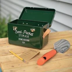 Seed Packet Organizer Storage Tin -Gardening Supplies sotg 4