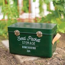 Seed Packet Organizer Storage Tin -Gardening Supplies sotg 8