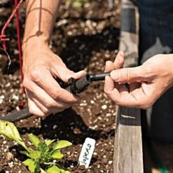 Leonard Simple Soak Garden Row Watering Kit -Gardening Supplies srk100 8