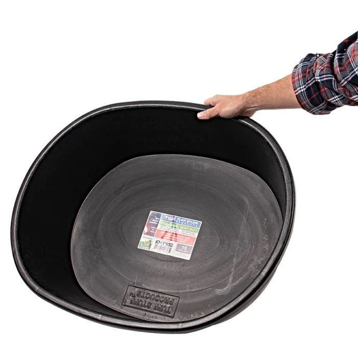 Heavy Duty Oval Stock Tank 15 Gallon 4 Heavy Duty Oval Stock Tank 15 Gallon - Image 2