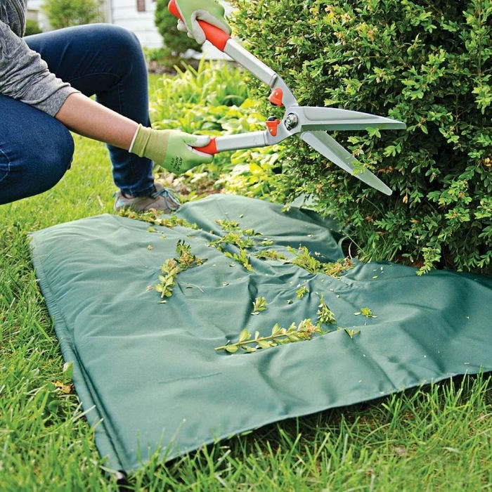 Trim Bib Tarp For Hedge And Shrub Trimming 4 Trim Bib Tarp For Hedge And Shrub Trimming - Image 2