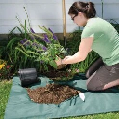 Trim Bib Tarp For Hedge And Shrub Trimming 14 Trim Bib Tarp For Hedge And Shrub Trimming -Gardening Supplies trb 2